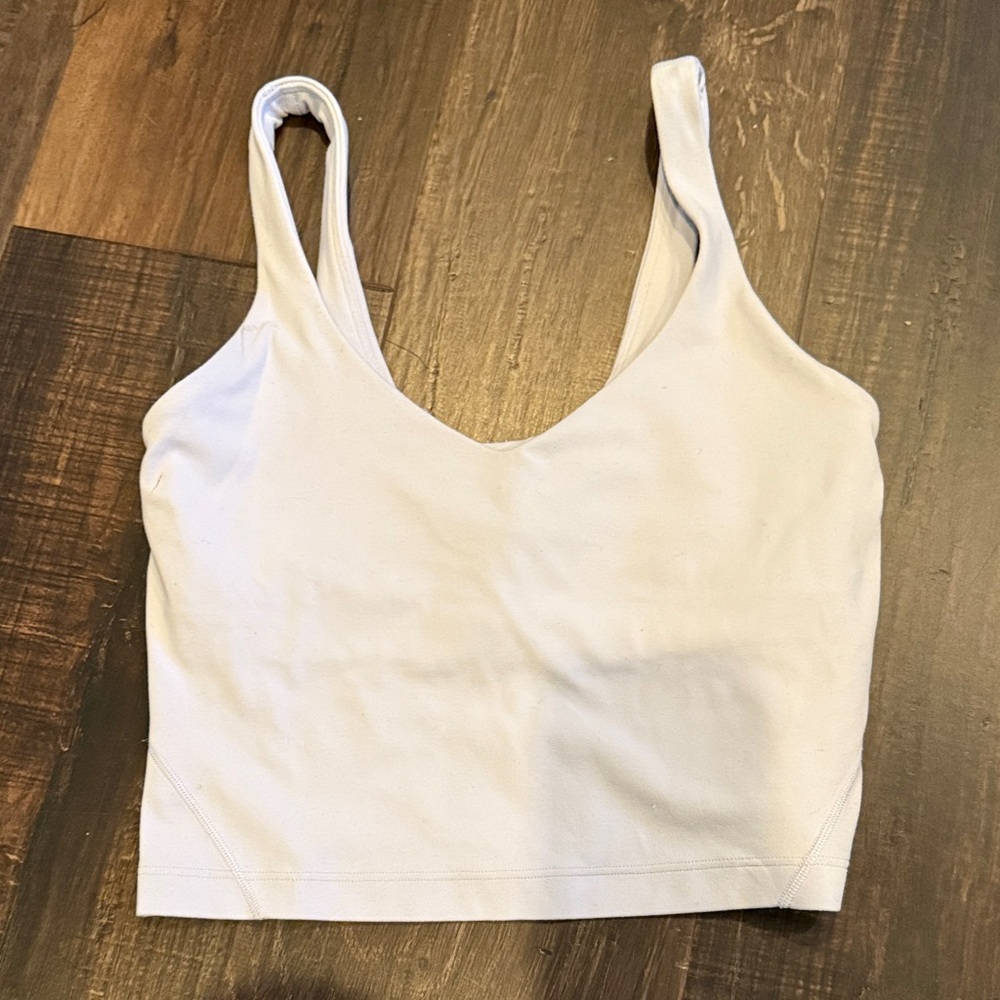 Lululemon White Align Tank Top